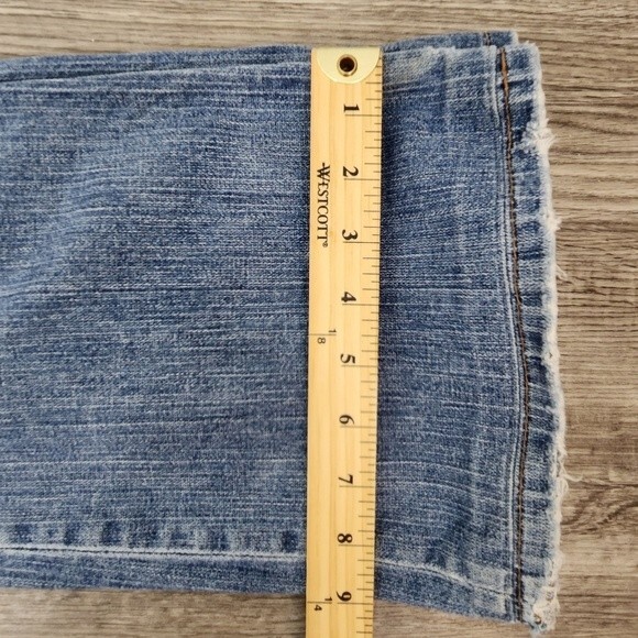 BKE Jeans Culture Stretch Size 29 Light Wash Distressed Womens streetwear - Picture 11 of 14